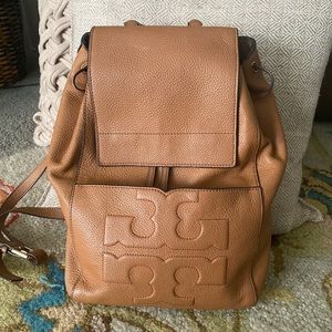 Tory Burch slouchy backpack purse